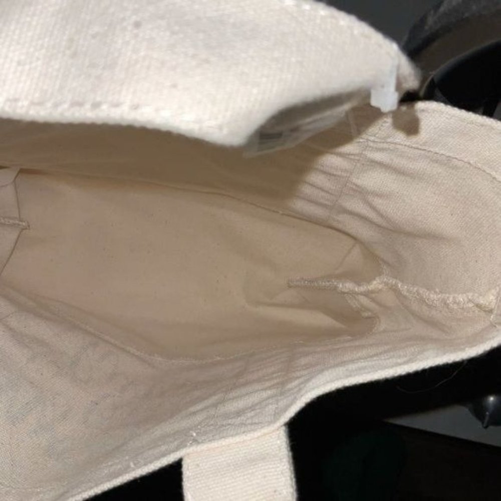 Bath & Body Works Beige Gold Medium Tote Bag NWT - Picture 5 of 6
